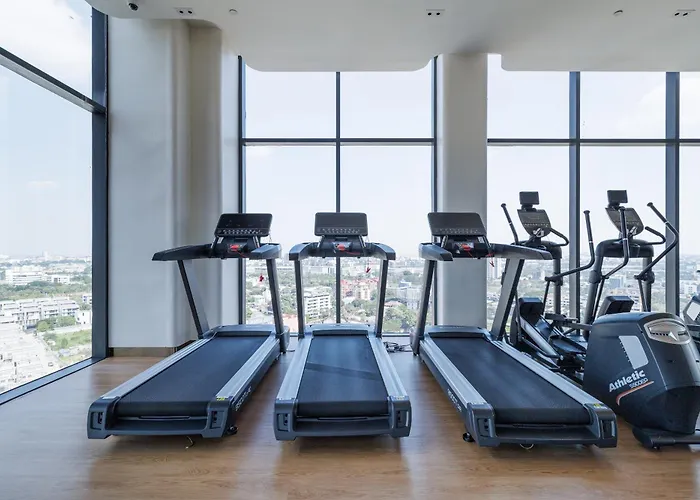 Loft 二房可住4人 近jodd夜市 游泳池 Apartment Bangkok