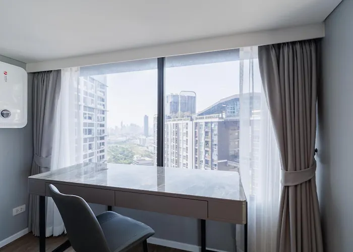 Apartment Loft 二房可住4人 近jodd夜市 游泳池