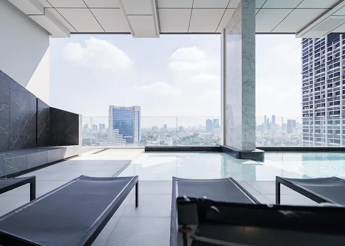 Apartment Loft 二房可住4人 近jodd夜市 游泳池 Bangkok