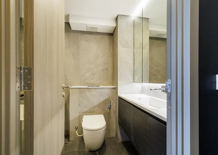 Loft 二房可住4人 近jodd夜市 游泳池 Apartment *