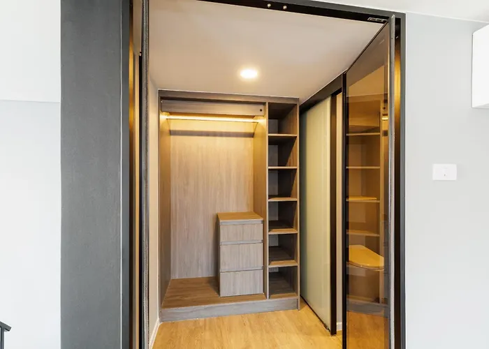 Loft 二房可住4人 近jodd夜市 游泳池 *
